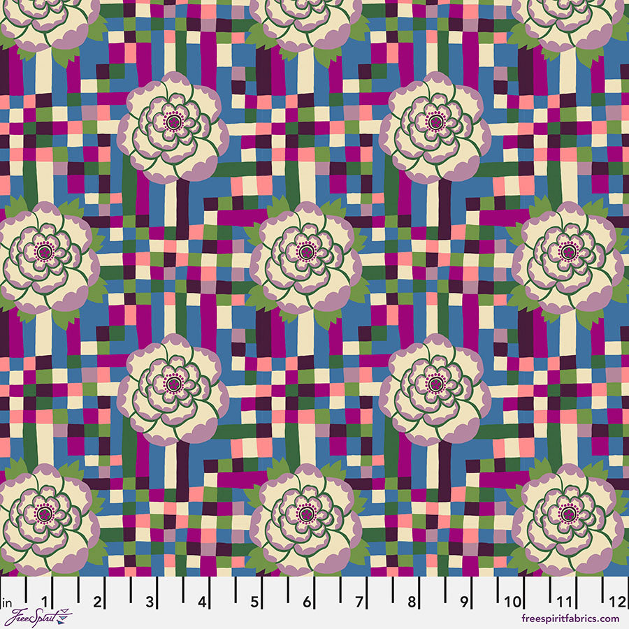 The City of Dreams by Monika Forsberg : Birch Lane - Magenta PWMF060.MAGENTA