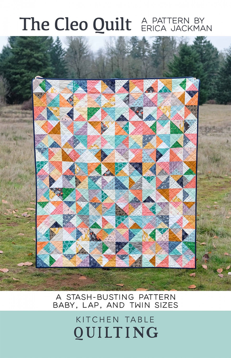 The Cleo Quilt Pattern by Kitchen Table Quilting - Special Order