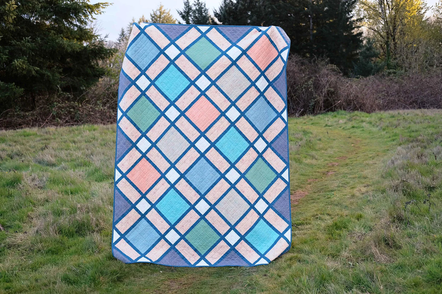 The Delilah Quilt Pattern by Kitchen Table Quilting