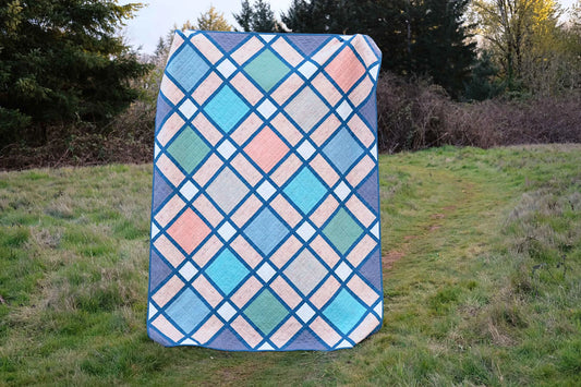 The Delilah Quilt Pattern by Kitchen Table Quilting