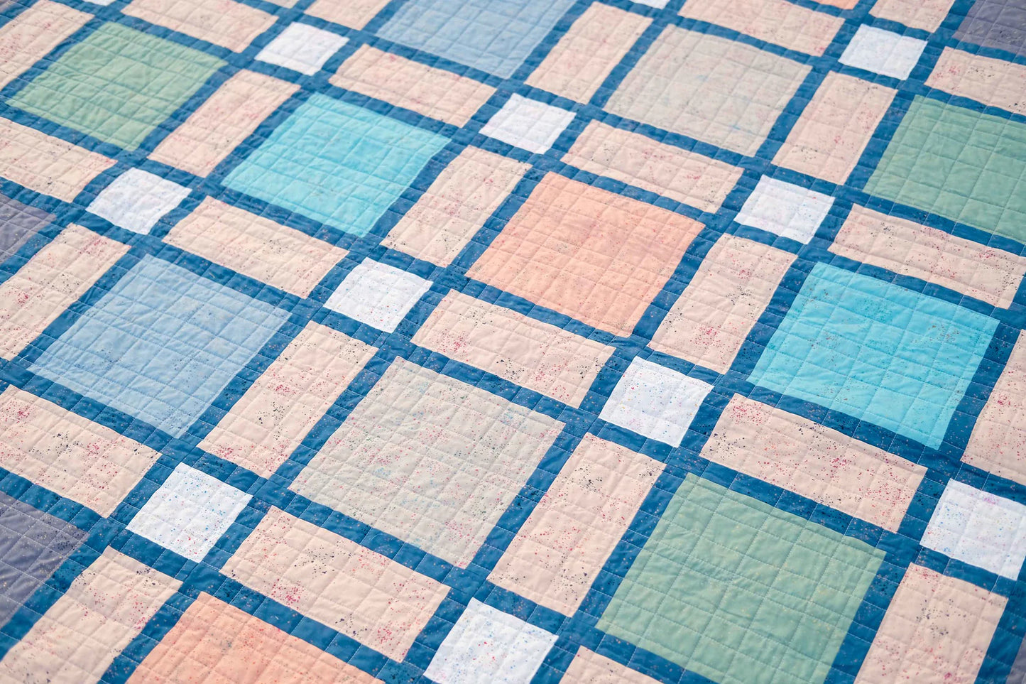 The Delilah Quilt Pattern by Kitchen Table Quilting