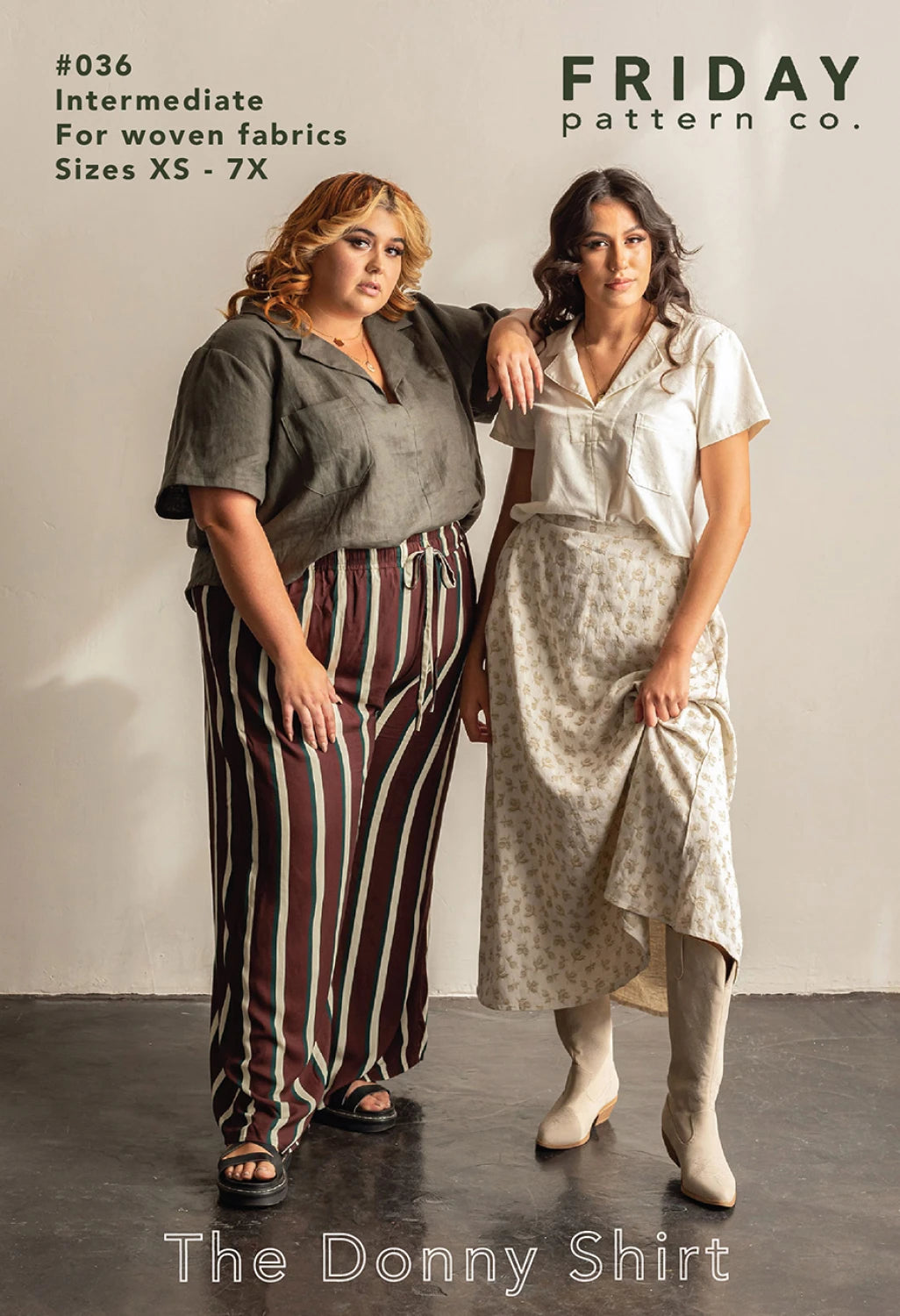 The Donny Shirt Pattern by Friday Pattern Company - Special Order