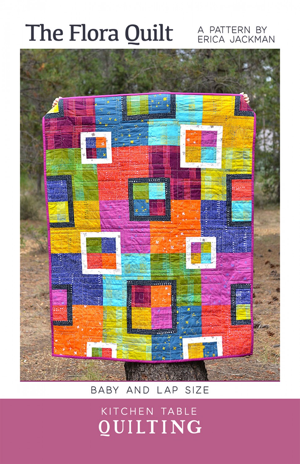 The Flora Quilt Pattern by Kitchen Table Quilting- Special Order