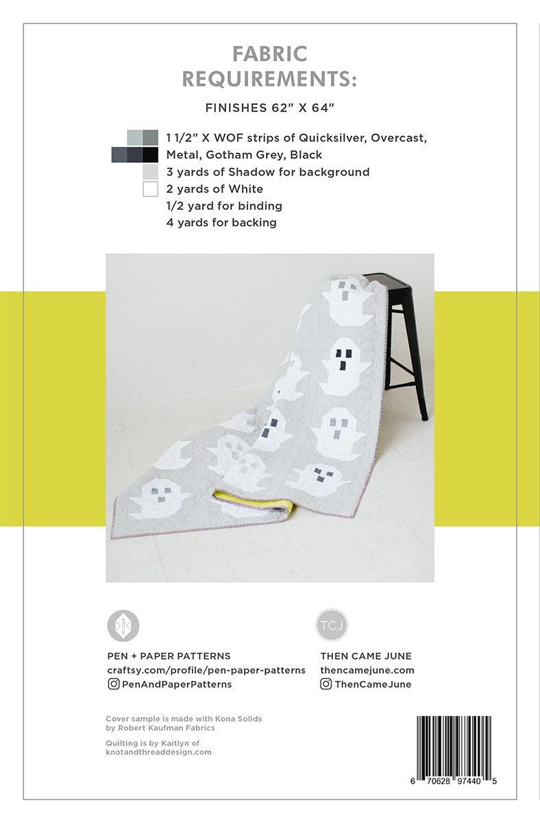 The Ghost Quilt Pattern by Then Came June