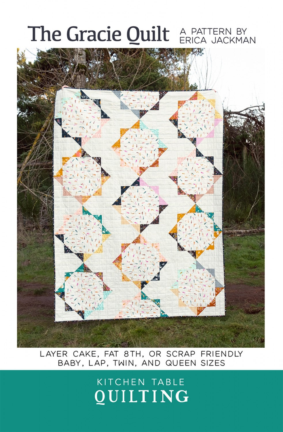 The Gracie Quilt Pattern by Kitchen Table Quilting - Special Order
