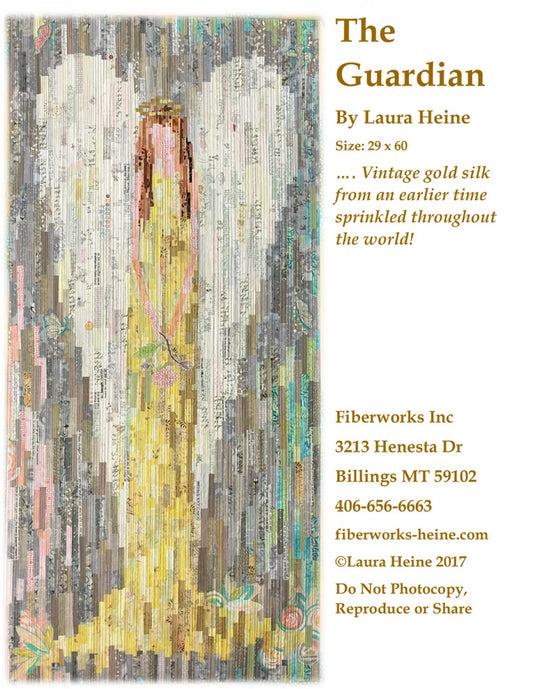 The Guardian Angel Collage Pattern by Laura Heine