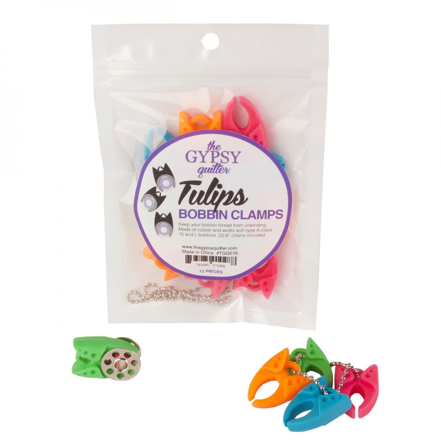 The Gypsy Quilter Tulip Clamps - Special Order