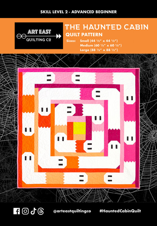 The Haunted Cabin Quilt Pattern by Art East Quilting Co.