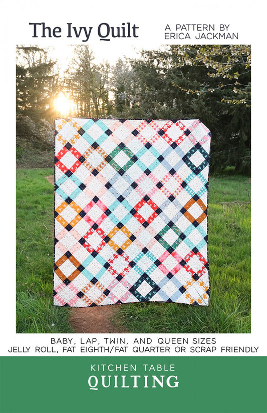 The Ivy Quilt Pattern by Kitchen Table Quilting