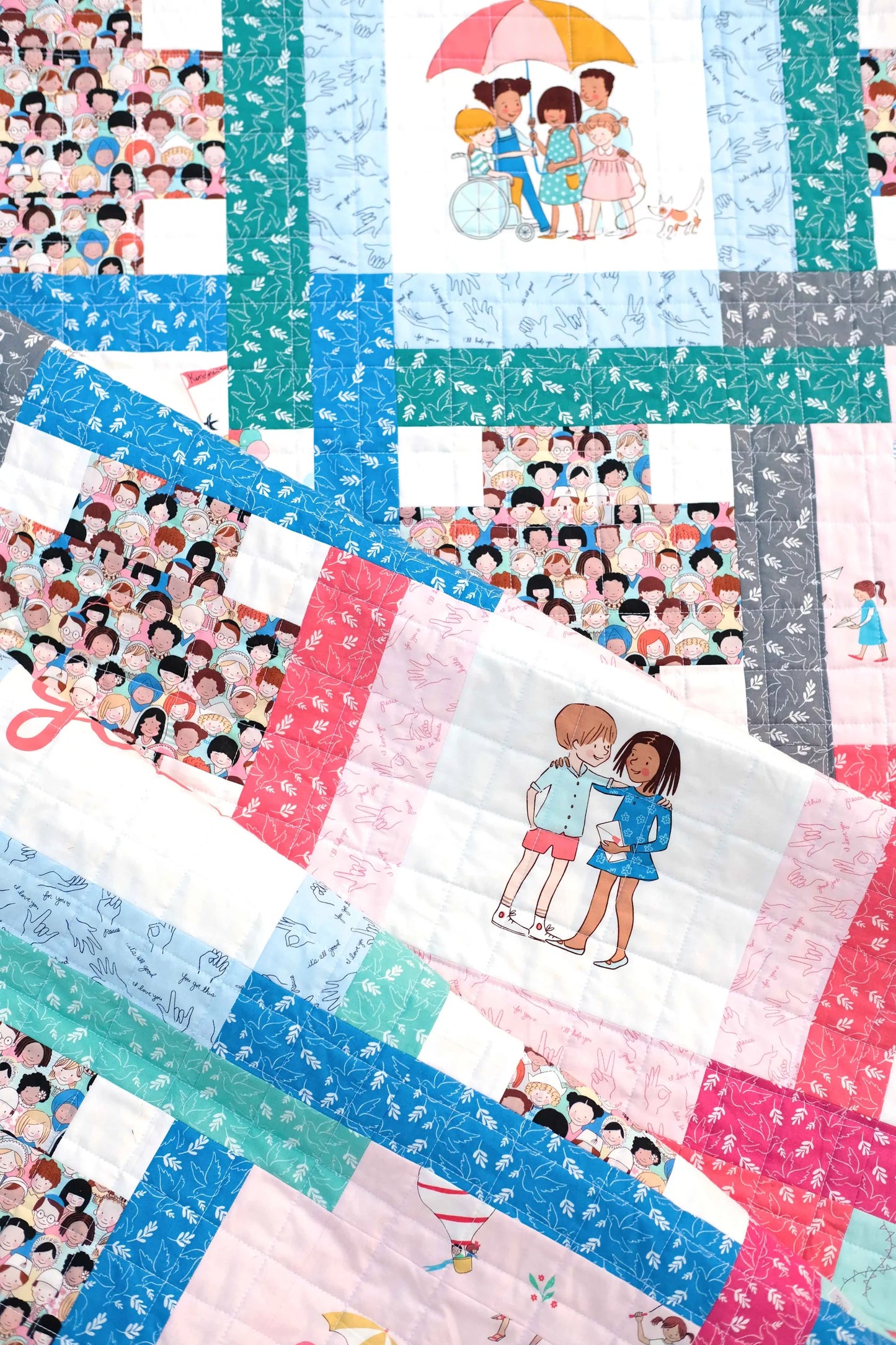 The Judy Quilt Pattern by Kitchen Table Quilting