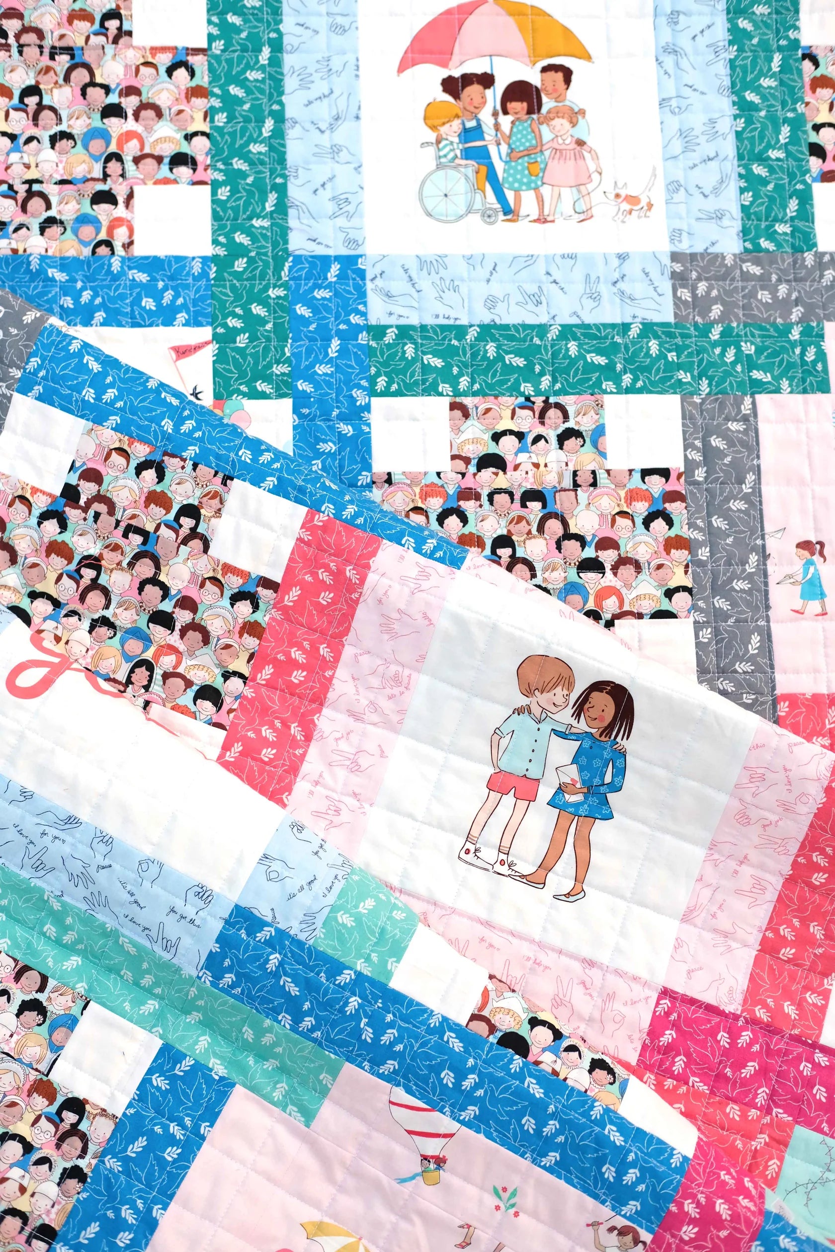 The Judy Quilt Pattern by Kitchen Table Quilting