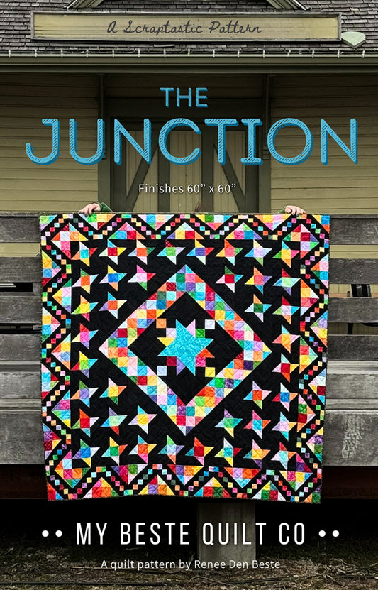 The Junction Quilt Pattern by My Beste Quilt Co.