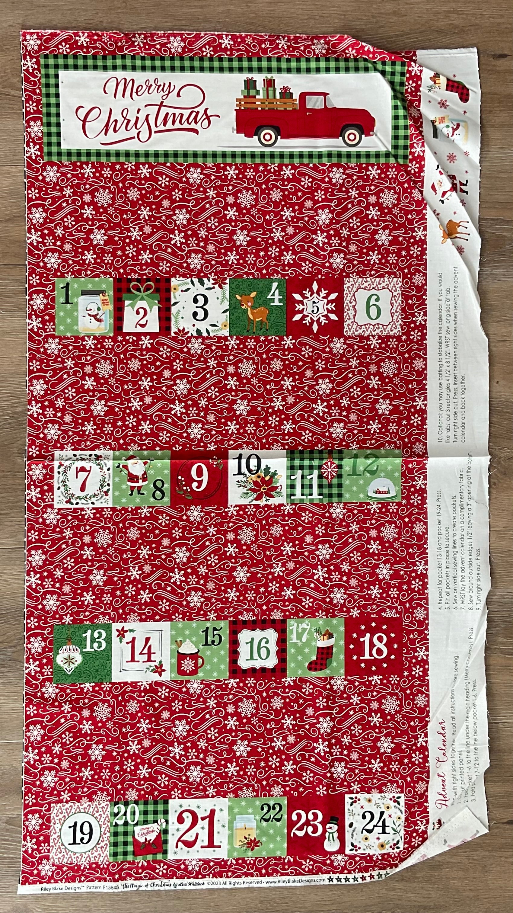 The Magic of Christmas by Lori Whitlock : Advent Panel