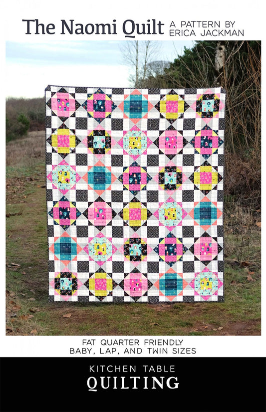The Naomi Quilt Pattern by Kitchen Table Quilting - Special Order