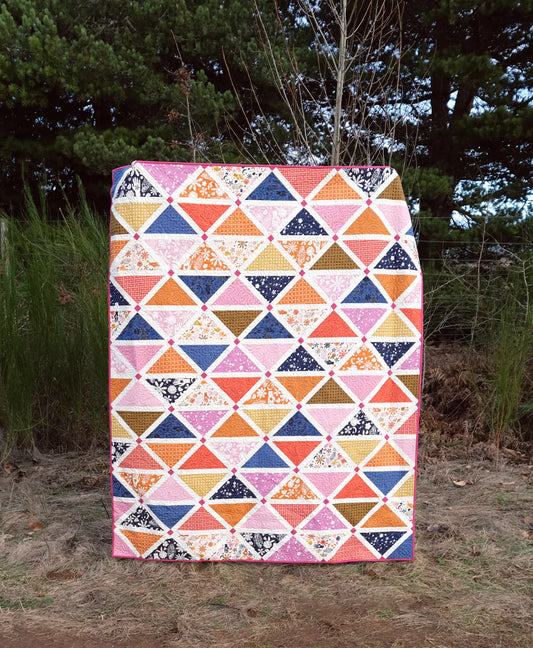 The Nina Quilt Pattern by Kitchen Table Quilting
