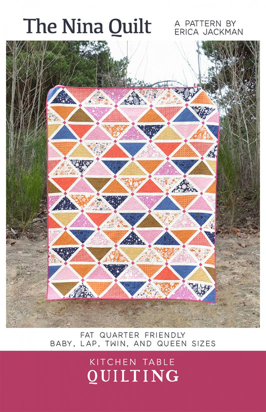 The Nina Quilt Pattern by Kitchen Table Quilting - Special Order
