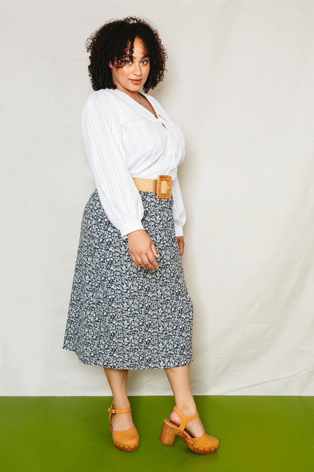 The Patina Blouse Pattern by Friday Pattern Company - Special Order