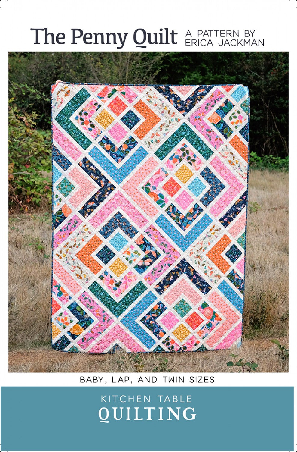 The Penny Quilt Pattern by Kitchen Table Quilting
