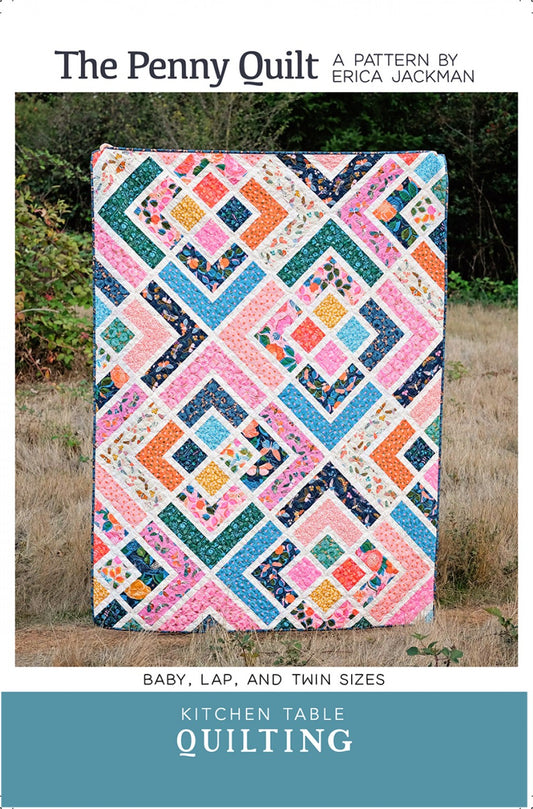 The Penny Quilt Pattern by Kitchen Table Quilting