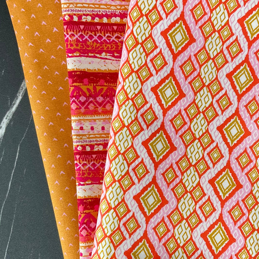 The Pink Snake - Curated Whole Cloth Quilt Kit Bundle by Art Gallery Fabrics #2