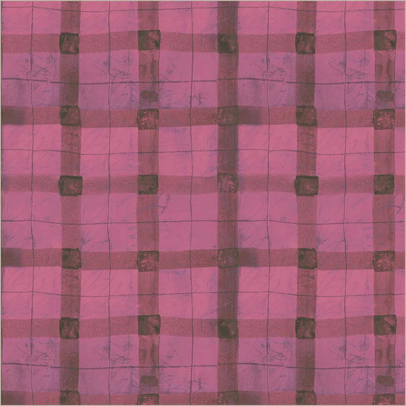 The Plaid One by Marcia Derse : Beetroot Plaid 54927D-15