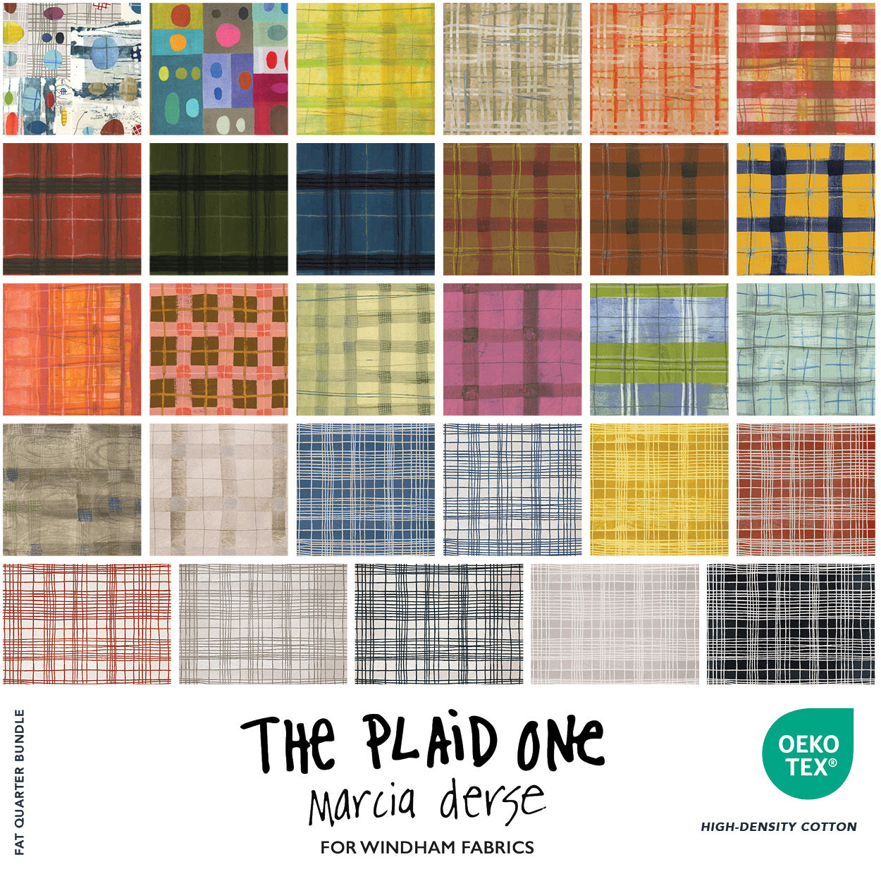 The Plaid One by Marcia Derse : Charm Pack