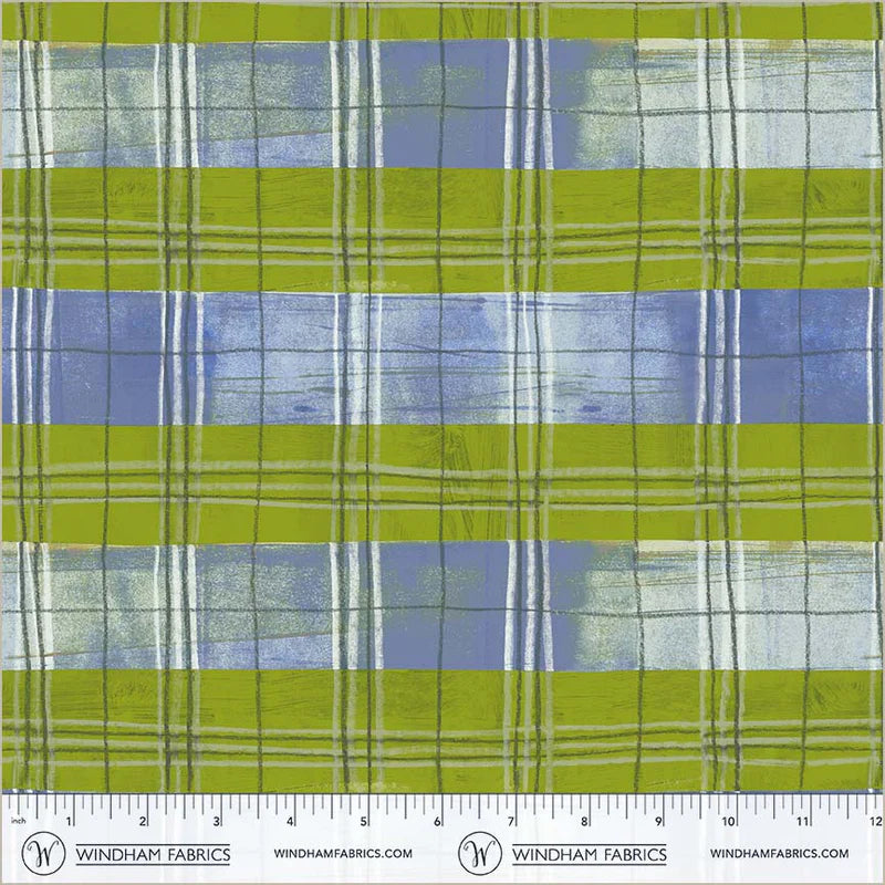 The Plaid One by Marcia Derse : Cool Lime Plaid 54928D-16