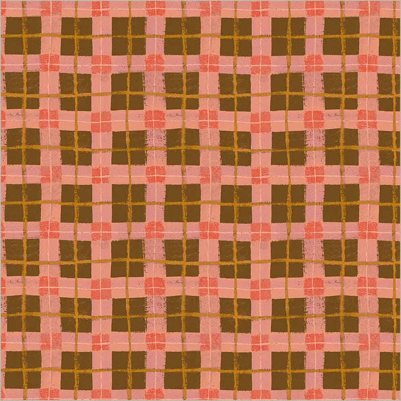 The Plaid One by Marcia Derse : Dream Linoleum Plaid 54925D-13