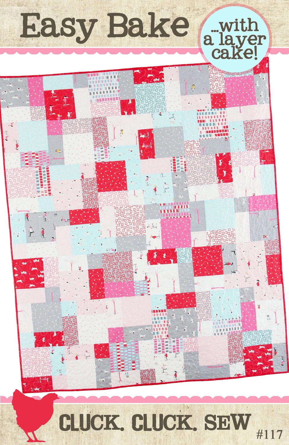 The Plaid One by Marcia Derse : Easy Bake Quilt Kit
