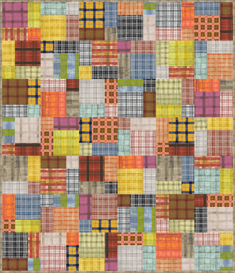 The Plaid One by Marcia Derse : Easy Bake Quilt Reference