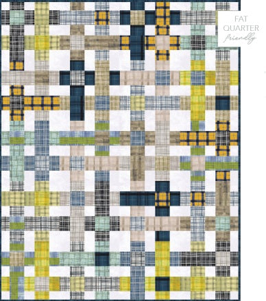 The Plaid One by Marcia Derse : Hashtag Quilt Kit
