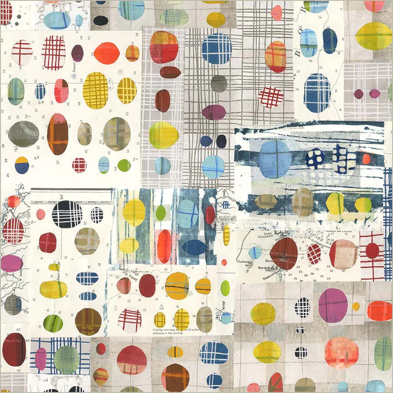 The Plaid One by Marcia Derse : Peek-A-Boo Plaid Multi 54917D-1
