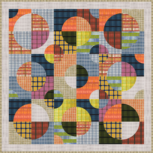 The Plaid One by Marcia Derse : Plaid in Motion Quilt Kit