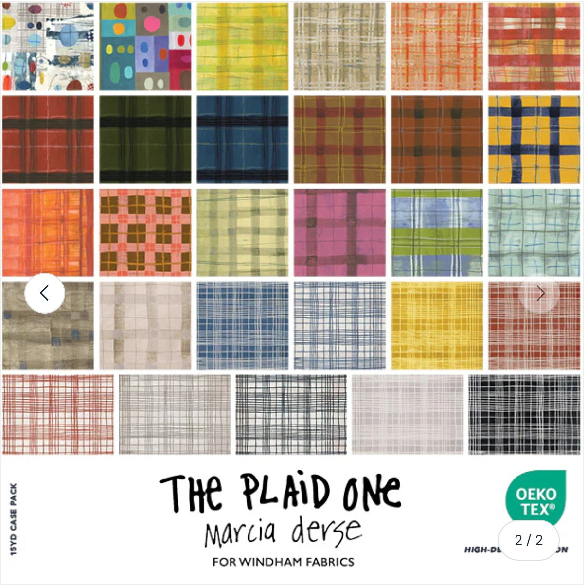 The Plaid One by Marcia Derse : Starshine Quilt Kit