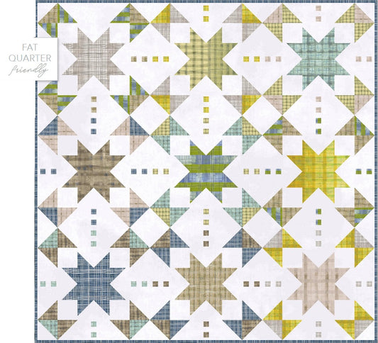 The Plaid One by Marcia Derse : Starshine Quilt Kit