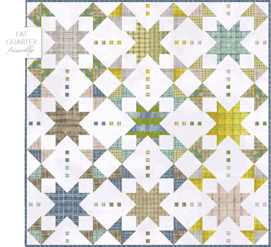 The Plaid One by Marcia Derse : Starshine Quilt Reference