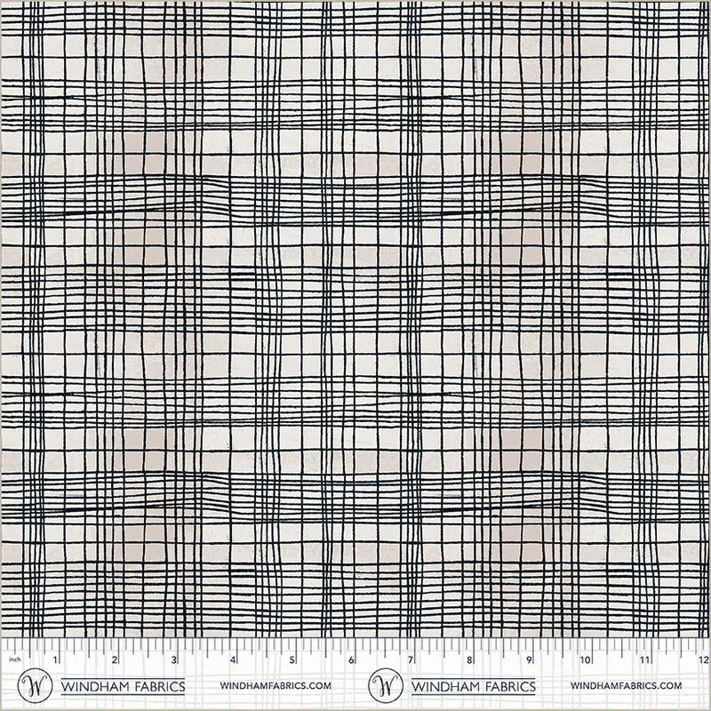 The Plaid One by Marcia Derse : String Theory Plaid Cosmic Web 54932D-26