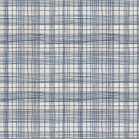 The Plaid One by Marcia Derse : String Theory Plaid Nautical 54932D-21
