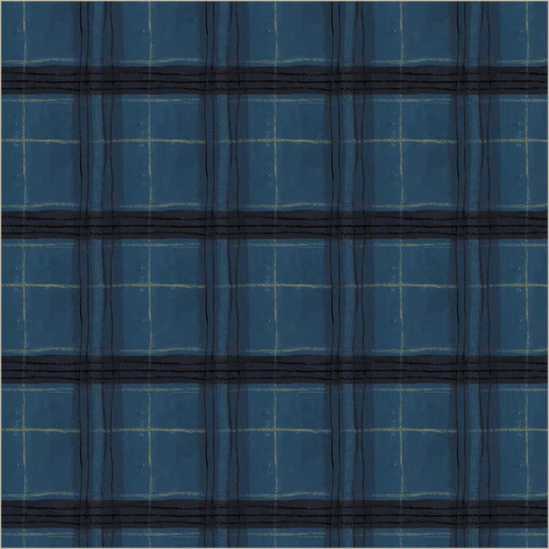 The Plaid One by Marcia Derse : Window Pane Plaid Night Sky 54922D-8
