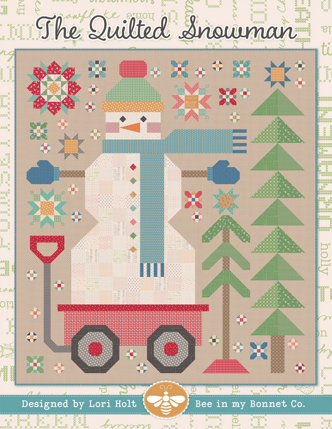 The Quilted Snowman by Lori Holt by It’s Sew Emma