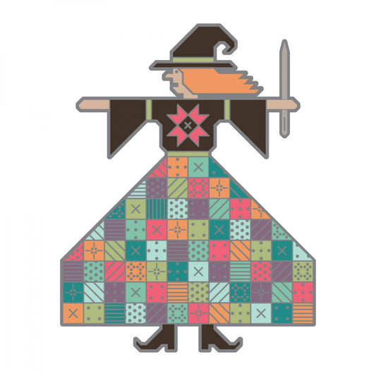 The Quilted Witch Enamel Needle Minder # ISE-844 - Special Order