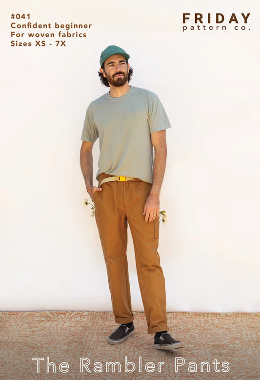 The Rambler Pants Pattern by Friday Pattern Company - Special Order