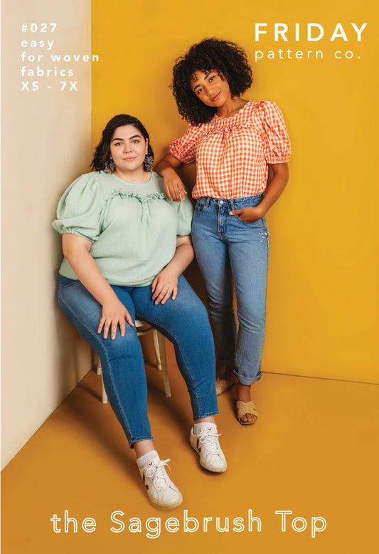 The Sagebrush Top Pattern by Friday Pattern Company - Special Order