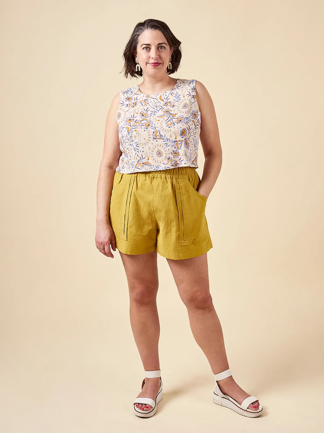 The Sepia Pants & Shorts Pattern by Closet Core Patterns - Special Order
