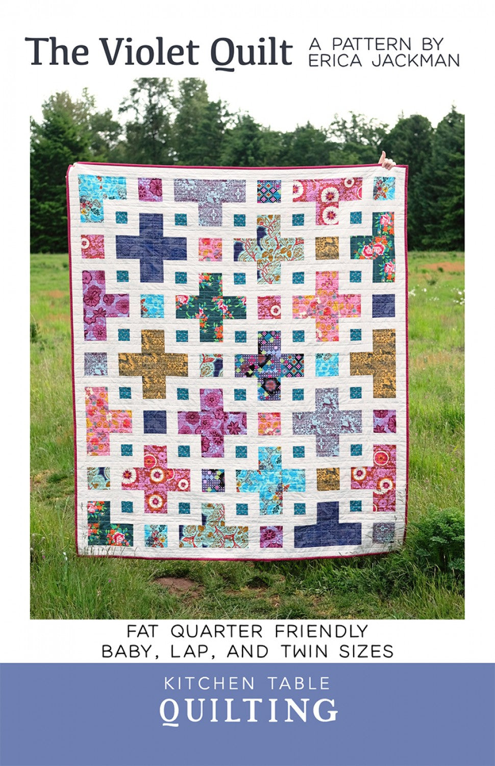 The Violet Quilt Pattern by Kitchen Table Quilting - Special Order