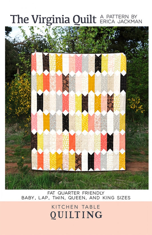 The Virginia Quilt Pattern by Kitchen Table Quilting
