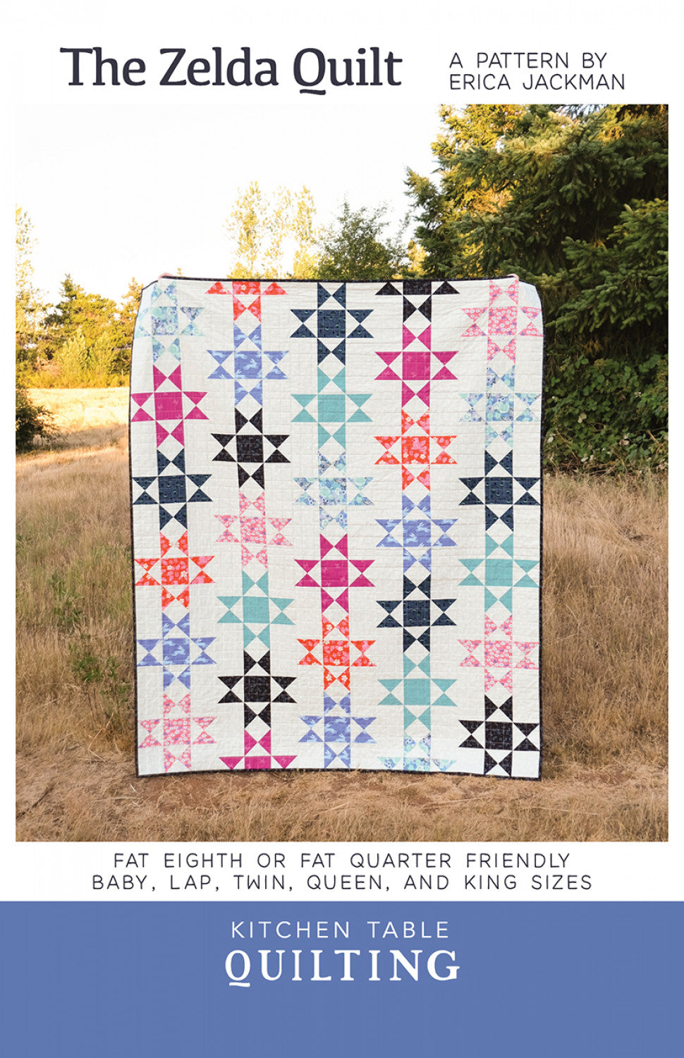 The Zelda Quilt Pattern by Kitchen Table Quilting