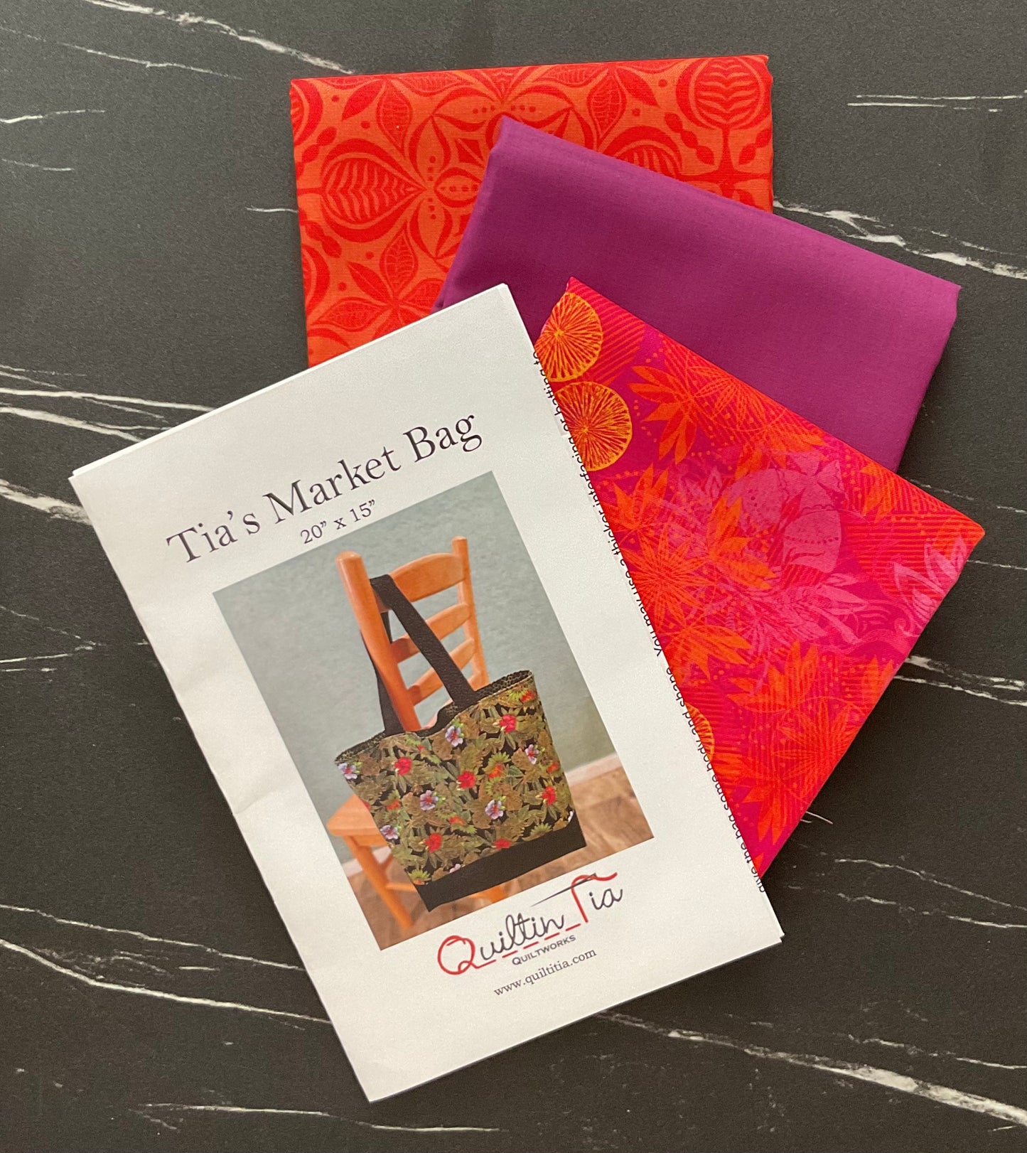 Tia’s Market Bag featuring Grace by Valori Wells - Two Color Ways