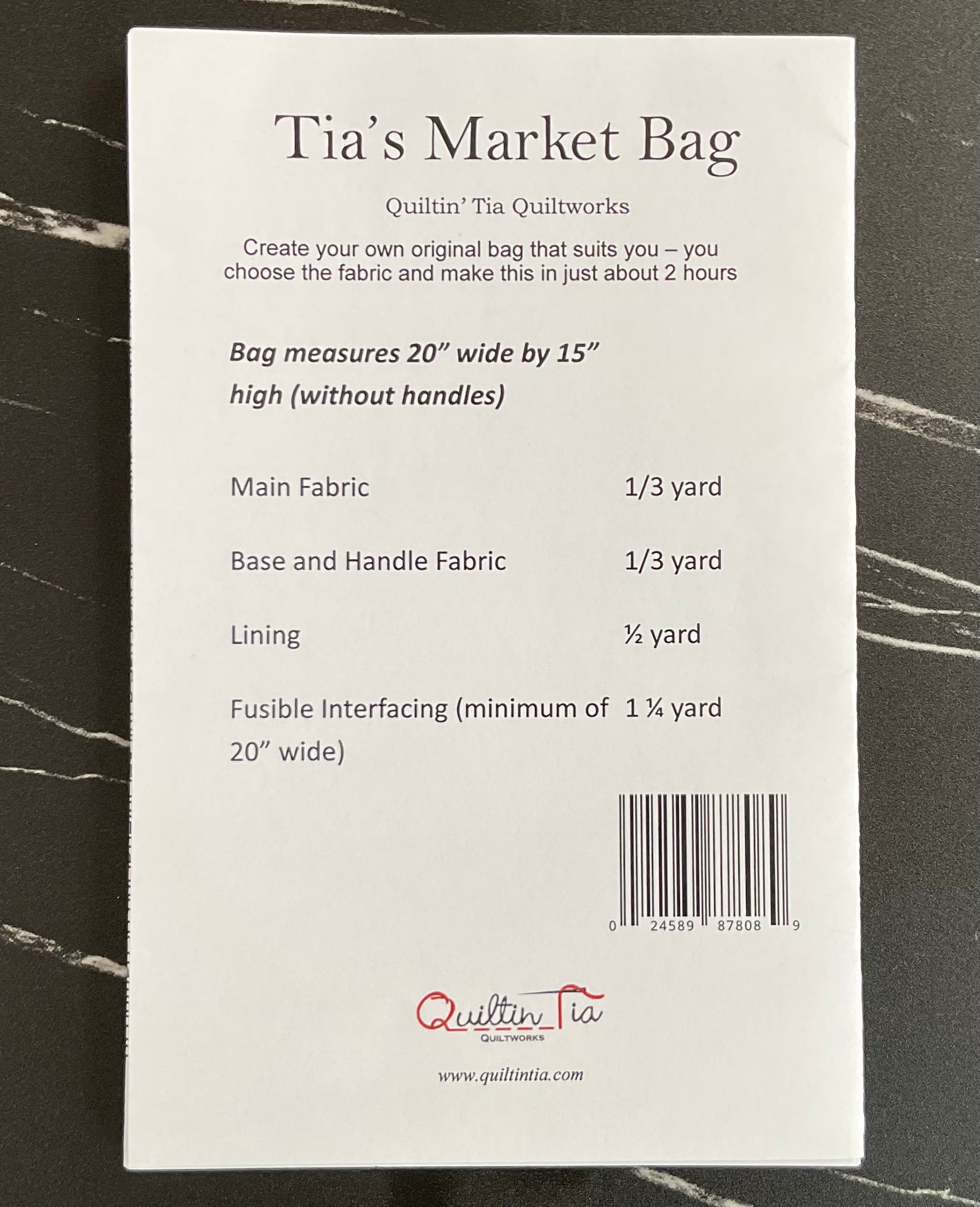 Tia’s Market Bag featuring Grace by Valori Wells - Two Color Ways
