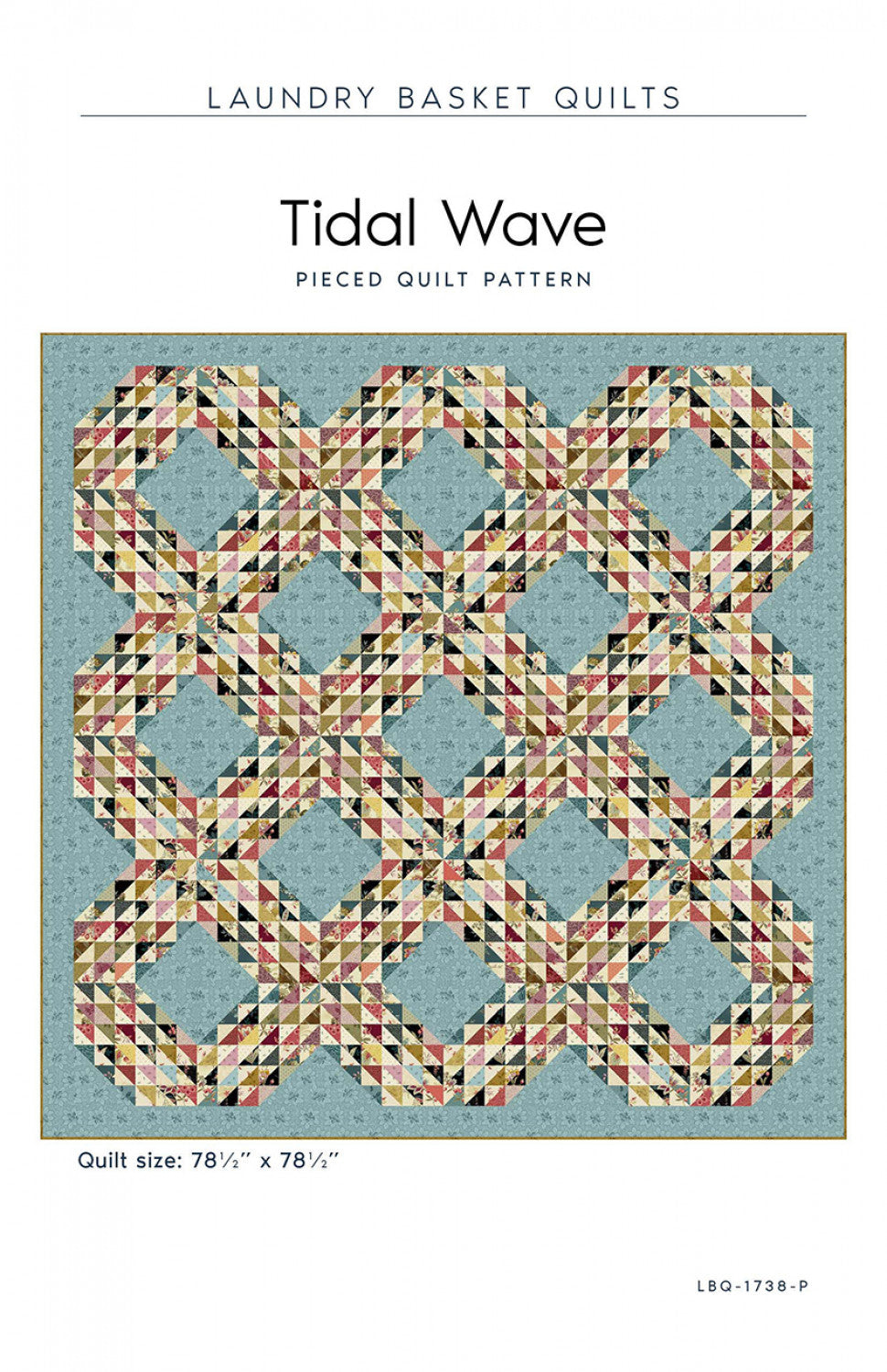 Tidal Wave Quilt Pattern by Laundry Basket Quilts